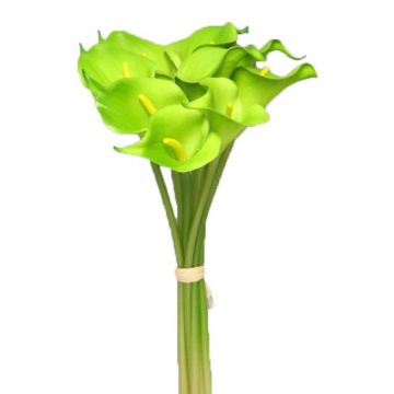 Bouquet artificiale di calle SHINIAN, verde chiaro, 35 cm