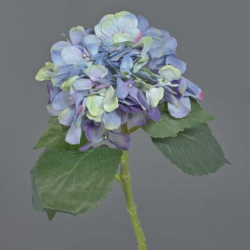 Ortensia artificiale FUXIANG, blu-viola, 50 cm