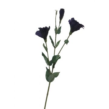 Lisianthus di plastica MUYAN, viola scuro, 80 cm
