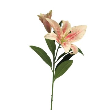Fiore artificiale di giglio di tigre ANGYANG, rosa-fucsia, 75 cm