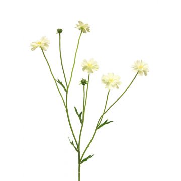 Centaurea artificiale TAOTAO, crema, 65cm
