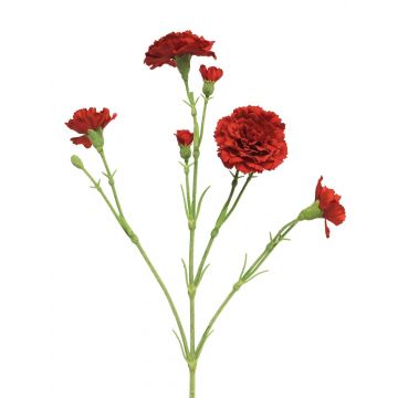 Garofano artificiale AHONG, rosso, 60 cm