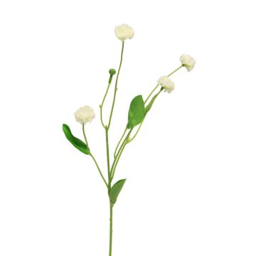 Ramo di fiori artificiali di bellis XULING, bianco, 60 cm