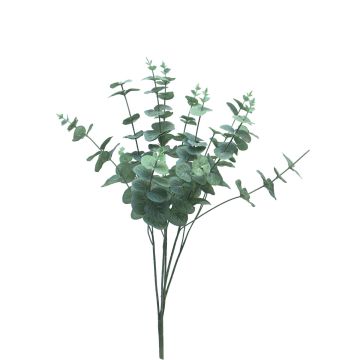 Pianta artificiale di eucalipto FENYU, stelo, verde-bianco, 60 cm