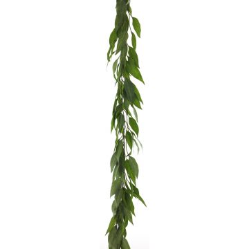 Ghirlanda di eucalipto artificiale SHUNYUN, verde-grigio, 185 cm