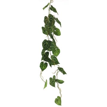 Ghirlanda artificiale di edera maculata SHUSU, verde, 110 cm
