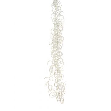 Tillandsia Usneoides artificiale JUANYU, crema, 100 cm
