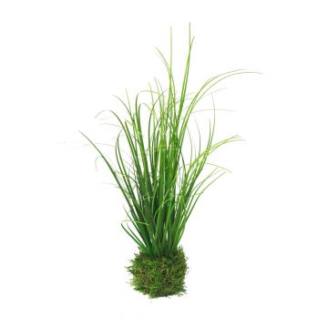 Pennisetum artificiale WEILIN su palla d'erba, verde, 35cm