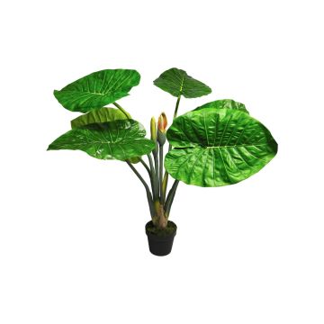Calidora Alocasia finta SHIQI, fiori, vaso decorativo, verde, 105cm