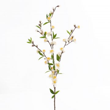 Ramo di ciliegio artificiale KATHRIN, con fiori, bianco, 65cm