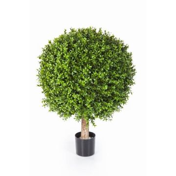 Pianta di bosso artificiale TOM, tronco naturale, verde, 65cm, Ø50cm
