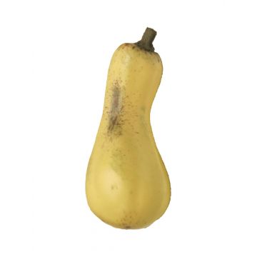 Zucca artificiale NAQIQI, gialla, 17,5 cm