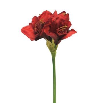 Amaryllis artificiale HEJIA, rosso, 60 cm