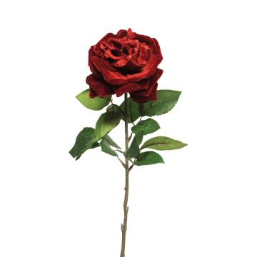 Rosa di velluto YUFAN, rosso, 60 cm