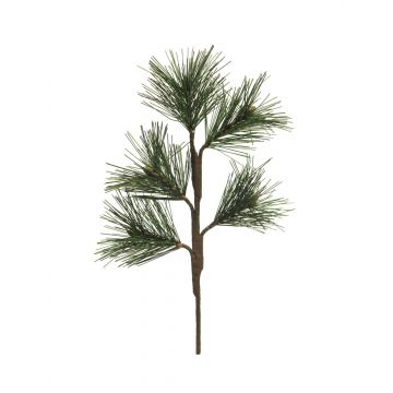 Ramo artificiale di pino XIPENG, 12 pezzi, verde, 30 cm