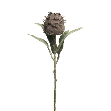 Fiore di carciofo artificiale LANQIN, bordeaux, 60 cm