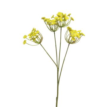 Ramo artificiale di aneto LITIAN, giallo, 70 cm