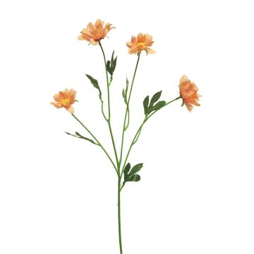 Ramo artificiale di crisantemi AJUAN, arancione, 60 cm