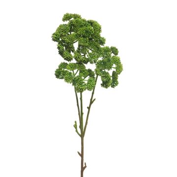 Ramo artificiale di Sedum rubrotinctum ENHUI, verde, 75 cm