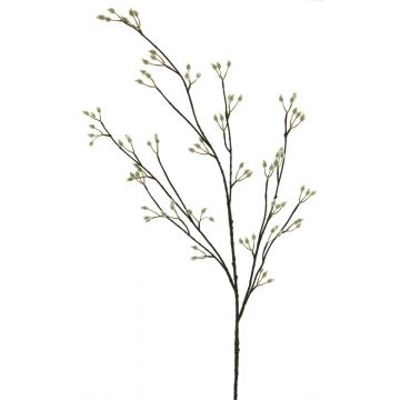 Ramo decorativo di salice NAYONG con fiori, crema, 120 cm