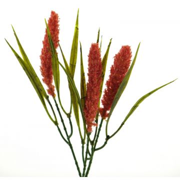 Pennisetum artificiale DEMIN, pannocchie, rossa, 28 cm
