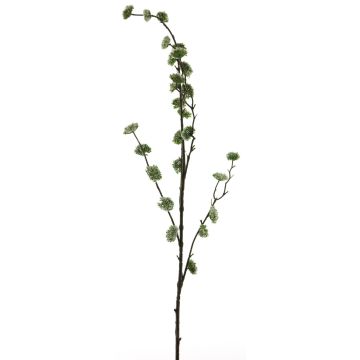 Ramo artificiale di amamelide DEYONG con fiori, verde crema, 90cm