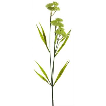 Ramo decorativo di viburnum YUTIAN, verde crema, 50 cm