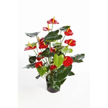 Anturium finto LEVANA, rosso, 80cm, 8x10cm