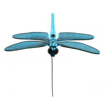 Libellula decorativa ZIQUAN, blu, 15 cm