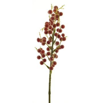 Ramo di sambuco artificiale BEIYUN con frutti, rosso, 40 cm