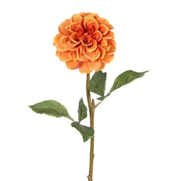 Fiore artificiale dalia BREDANA, arancione, 60 cm, Ø 11 cm