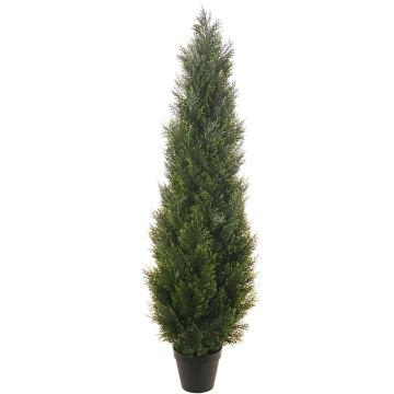 Tuia artificiale ODINE in vaso decorativo, crossdoor, verde, 150 cm