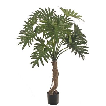 Pianta artificiale filodendro Selloum DONIS, tronco artificiale, 150 cm