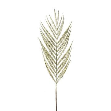 Foglia di palma areca artificiale RYLAN con glitter, verde, 90 cm