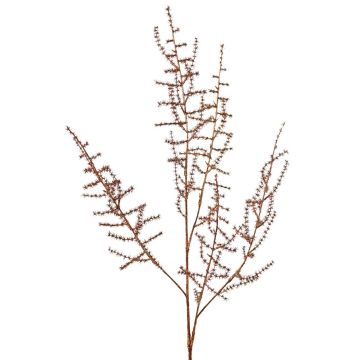 Ramo artificiale Asparagus acutifolius PARNASO, rame, 100 cm