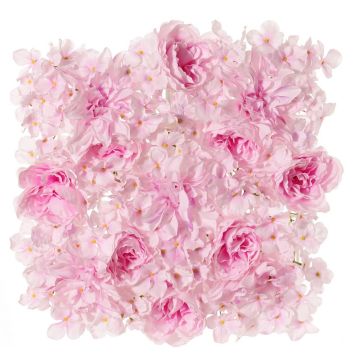 Peonia dalia ortensia decorativa EVOLET, rosa, 40x40 cm