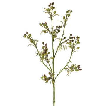 Ramo di mirto artificiale PALKA con bacche, verde-marrone, 65 cm