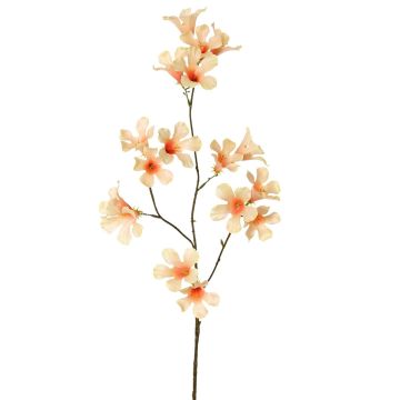 Ramo di fiori artificiali Campanula AURINA, pesca, 90 cm