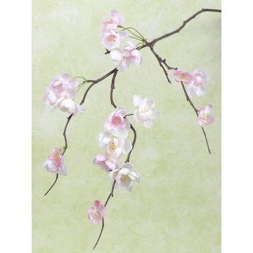 Ramo di ciliegio sintetico KENZUKE, fiori, rosa, 85cm