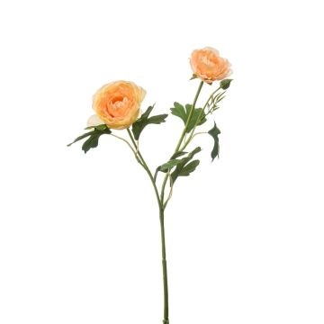 Ramo decorativo Ranuncolo FLORANCE, pesca, 45 cm