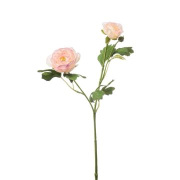 Ramo decorativo ranuncolo FLORANCE, rosa-salmone, 45 cm