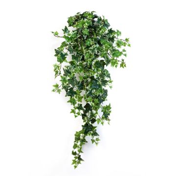 Viticcio di edera artificiale LUKA su stelo, verde-bianco, 90cm