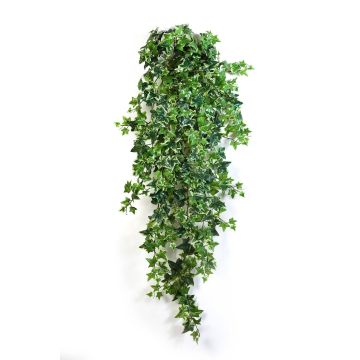 Viticcio di edera artificiale LUKA su stelo, verde-bianco, 110cm