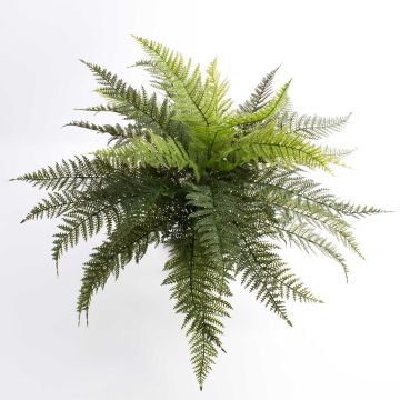 Felce florida artificiale AARON su stelo, verde, 50cm, Ø65cm