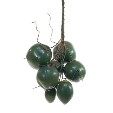 Cocco decorativo TIHANA, 8 pezzi, verde, 12cm