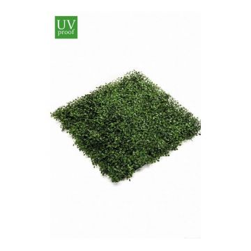 Tappeto di bosso sintetico HEINZ resiste intemperie, verde,50x50cm
