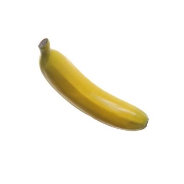 Banana artificiale ODILA, giallo, 18 cm