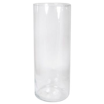 Vaso per fiori SANYA OCEAN, vetro, cilindrico, trasparente, 50 cm, Ø 19 cm