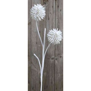 Allium artificiale CHIRARA, bianco, 95cm, Ø10cm