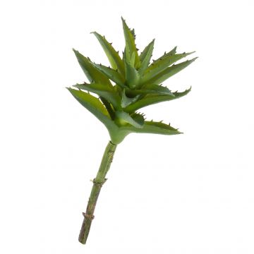 Aloe artificiale JAMINO, su stelo, verde, 25cm, Ø10cm